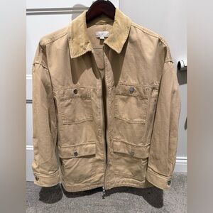 LOFT Beige Corduroy Jacket